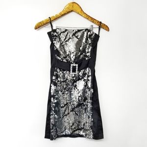 ✨SALE✨ Jessica McClintock Strapless Sequin Dress